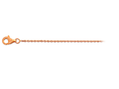 For\at-kette, Diamantiert, 1,20 Mm,40 Cm, Rotgold 18k - Standard Bild - 1