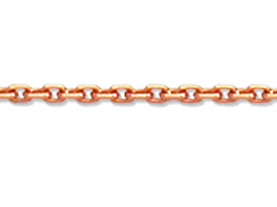 For\at-kette, Diamantiert, 1,20 Mm,40 Cm, Rotgold 18k - Standard Bild - 2