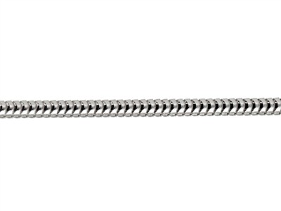 Schlangenkette Rund 1,6 Mm, 60 Cm, Silber 925 - Standard Bild - 2