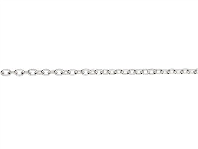 Jaseron-kette 1,60 Mm, 45-50 Cm, 925er Silber - Standard Bild - 2