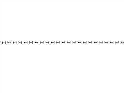 Jaseron-gliederkette 1,4 Mm, 76 Cm,925er Silber - Standard Bild - 2