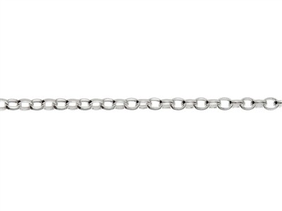 Jaseron-maschenkette 1,7 Mm, 71 Cm,925er Silber - Standard Bild - 2