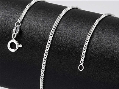 Gourmetkette 1,5 Mm, 66 Cm, Silber 925 - Standard Bild - 4