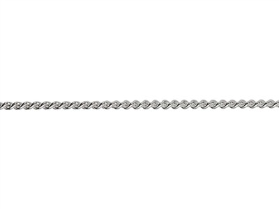 Panzerkette 1,7 Mm, 76 Cm, Silber 925 - Standard Bild - 2