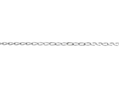 Panzerkette Diamantiert 1mm, 66 Cm,silber 925 - Standard Bild - 2