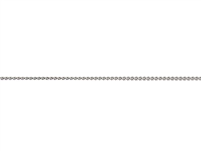 Diamantierte Panzerkette 1,1 Mm, 50cm, Silber 925 - Standard Bild - 2