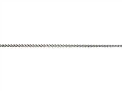 Diamantierte Panzerkette 1,2 Mm, 55cm, Silber 925 - Standard Bild - 2