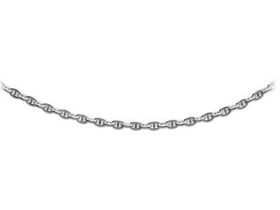 Herrenhalskette Massive Marinekette6 Mm, 55 Cm, 925 Silber - Standard Bild - 1