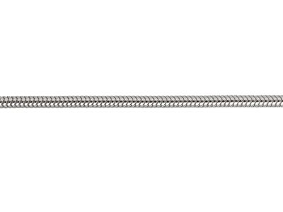 Schlangenkette Rund 1,4 Mm, 45 Cm, Silber 925 - Standard Bild - 2