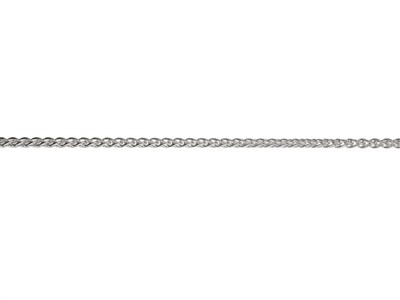 Palmgliederkette 1,5 Mm, 55 Cm, Silber 925 - Standard Bild - 2