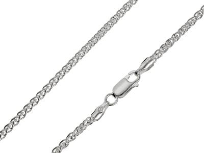 Palmgliederkette 2,5 Mm, 55 Cm, Sterlingsilber 925 - Standard Bild - 1