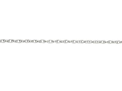 Kette Seil 1,35 Mm, 40 Cm, Silber925 - Standard Bild - 2