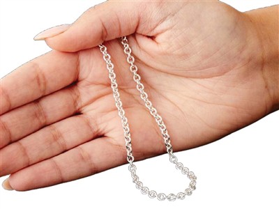 For\at-kette 1,7 Mm, 50 Cm, 925 Silber - Standard Bild - 4