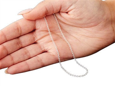 For\at-glied Kette 1,9 Mm, 55 Cm, Silber 925 - Standard Bild - 4