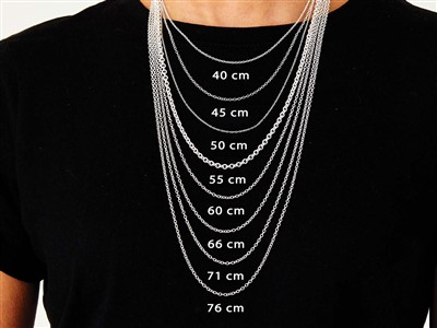 For\at-glied Kette 2,3 Mm, 60 Cm, Silber 925 - Standard Bild - 6