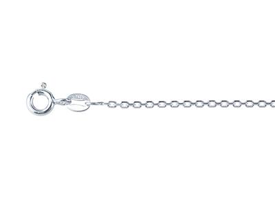 Kette Ankerkette Rautenmasche 1,5 Mm, 45 Cm, Silber 925 - Standard Bild - 2