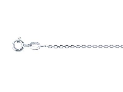 For\at-glied Kette, Diamantbesetzt,1,5 Mm, 60 Cm, Silber 925 - Standard Bild - 2