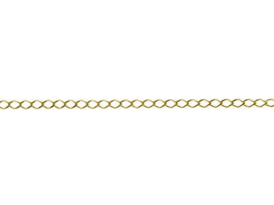 Rautenmaschenkette 3,80 Mm, Goldplattiert 3 Mikrometer