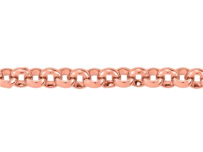 Kette Aus Massiven Jaseron-maschen 1,50mm, 18k Rotgold. Ref. 00401 - Standard Bild - 2