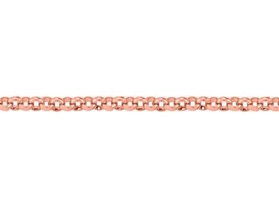 Kette Aus Massiven Jaseron-maschen 1,50mm, 18k Rotgold. Ref. 00401 - Standard Bild - 3