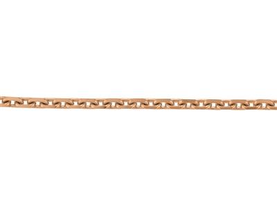 Diamantgeschnittene For\at-kette 1,20 Mm, 18 Karat Rotgold. Ref. 00435 - Standard Bild - 3