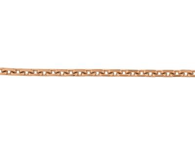 Ankerkette Diamantmasche 1,20 Mm, Roségold 18k. Ref. 00435 - Standard Bild - 3