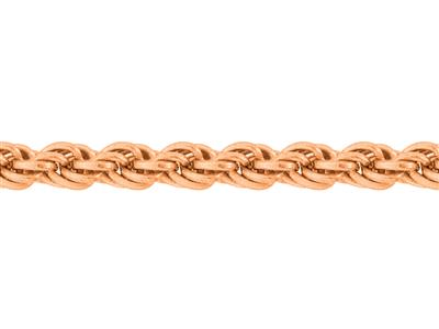 Mechanische Seilkette 1,50 Mm, 18k 5n Rotgold. Ref. 00602