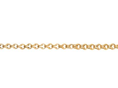 Kette Groer Sirup Poliert 12 Mm, 18k Gelbgold