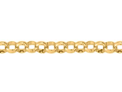 Kette Aus Massive Jaseron-masche 2,60 Mm, 18 Karat Gelbgold. Ref. 00419 - Standard Bild - 2