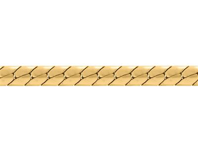 Massive Englische Gliederkette 4 Mm, 18k Gelbgold. Ref. 00378 - Standard Bild - 2