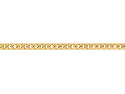 Massive Gewölbte Panzerkettenglied 5,40 Mm, 18k Gelbgold. Ref. 00394 - Standard Bild - 3
