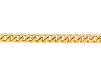 Diamantgeschnittene Gourmette-glied1mm, 18k Gelbgold. Ref. 00230 - Standard Bild - 2