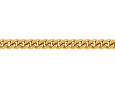Diamantierte Panzerkette 2,60 Mm, 18k Gelbgold. Ref. 00275 - Standard Bild - 2