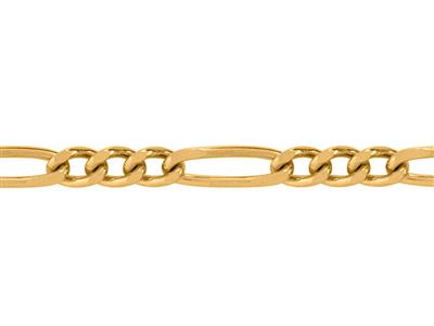 Figarokette Altern{e 1/3,2,50 Mm, 18k Gelbgold. Ref. 00222 - Standard Bild - 2