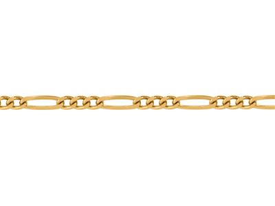 Figarokette Altern{e 1/3,2,50 Mm, 18k Gelbgold. Ref. 00222 - Standard Bild - 3