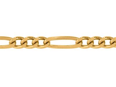 Figaro-kette Mit Figaroglied 13,1,50 Mm, Gelbgold 18k. Ref. 00947