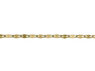 Kette Mit Fantasie-maschen 1,13 Mm,gelbgold 18k