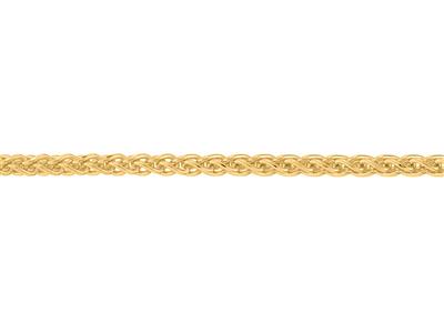 Massive Diamantgeschliffene Spiga-kette 2,40 Mm, 18k Gelbgold. Ref. 20039 - Standard Bild - 3