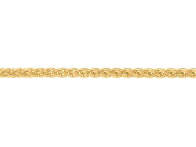 Massive Diamantgeschnittene Palmenkette 3,20 Mm, 18k Gelbgold. Ref. 20040 - Standard Bild - 3