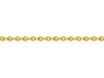 Linse Maschenkette 6 Mm, 18k Gelbgold. Ref. 01260 - Standard Bild - 3