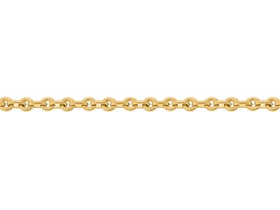 Maschenkette Lentille 6 Mm, 18k Gelbgold. Ref. 01260 - Standard Bild - 3