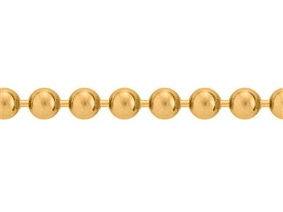 Kugelkette 2,50 Mm, 18k Gelbgold.ref. 00796