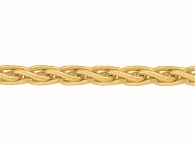 Massiv, Maschinell Hergestellte Palmkerngliederkette 3,30 Mm, 18k Gelbgold. Ref. 00192 - Standard Bild - 2