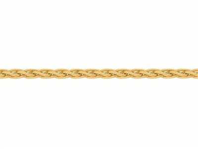 Massive Mechanische Palmier-gliederkette 2,50 Mm, Gelbgold 18k - Standard Bild - 3