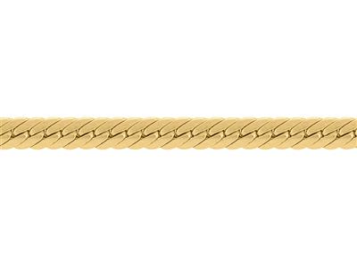 Chain 00525 Creuse Mail Angl 2,9mm Or Jaune 18k 12,40 Gr/m T+ Coc - Standard Bild - 1