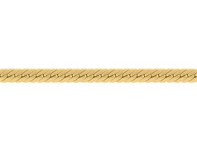 Englische Gliederkette 5,70mm, 18 Karat Gelbgold. Ref. 00528 - Standard Bild - 3