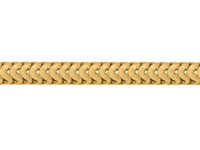 Kette Netz Schlange Rund 1,25 Mm, 18k Gelbgold. Ref. 10018