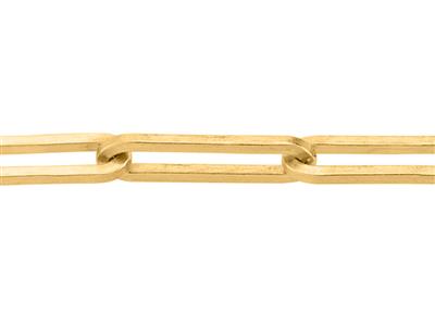 Rechteckige Maschenkette 1,75 Mm, Gelbgold 18k. Ref. 00863
