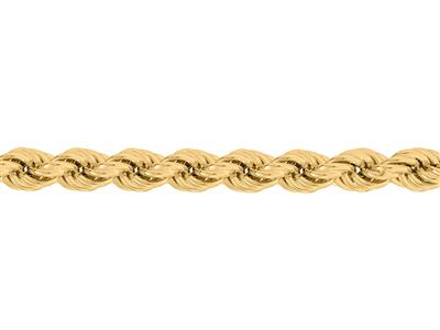 Kette Hohlseil 4,90 Mm, Gelbgold 18k. Ref. 00184 - Standard Bild - 2