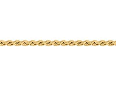 Hohle Seilkette 4,90 Mm, Gelbgold 18k. Ref. 00184 - Standard Bild - 3